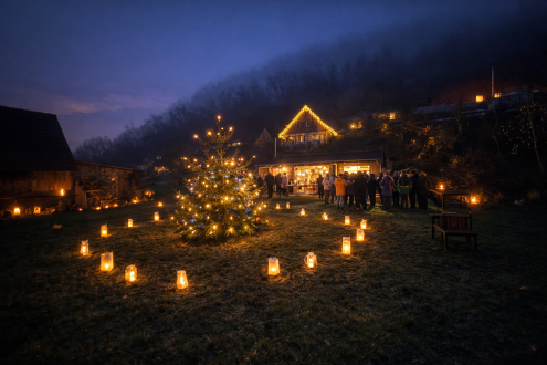 Waldweihnacht auf dem Albvereinsplatz